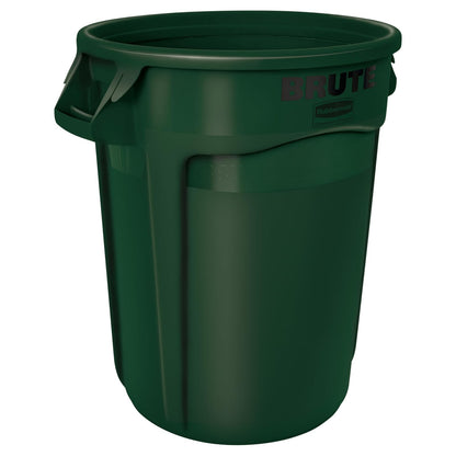 Rubbermaid Commercial BRUTE Contenedor de Residuos Industrial, 121 L - Verde - 32G