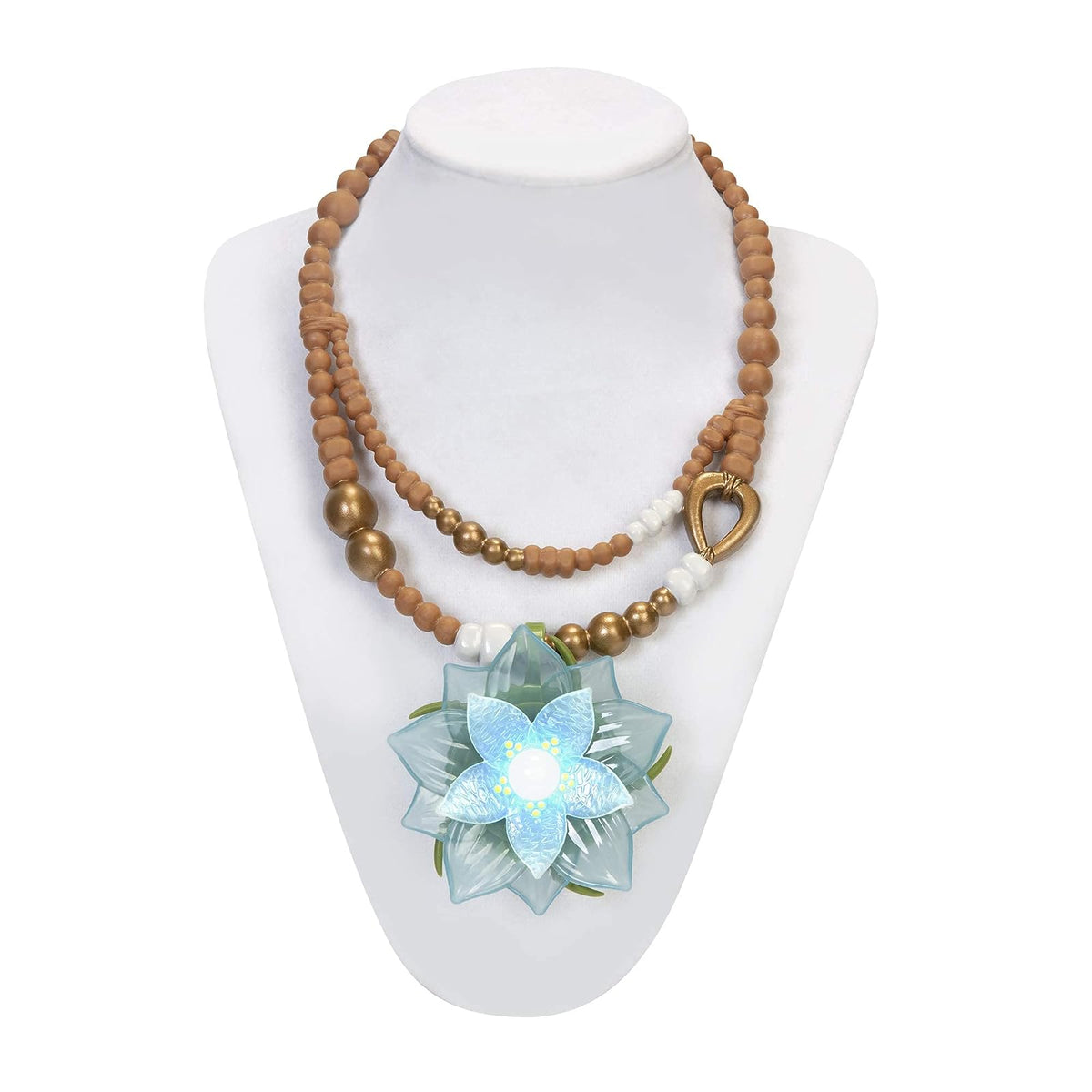 Disney Raya Dragon Flower Light Up Collar - café blanco, azul