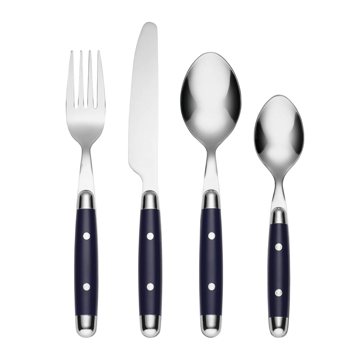 Cambridge Silversmiths Jubileo, Juego de cubiertos de 6 piezas, servicio para 4