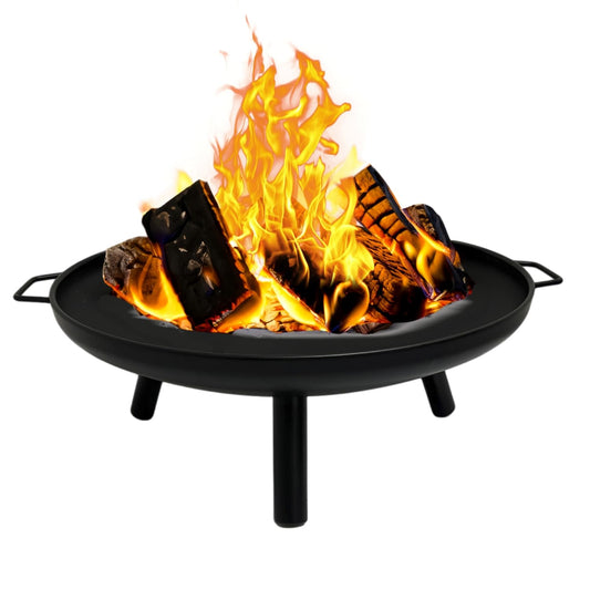 GasOne - Chimenea de leña de 23 Pulgadas para Exteriores - Chimenea Duradera de aleación de Acero para Exteriores - Pequeña Hoguera para Patio Trasero, Porche, Cubierta, Camping, Barbacoa