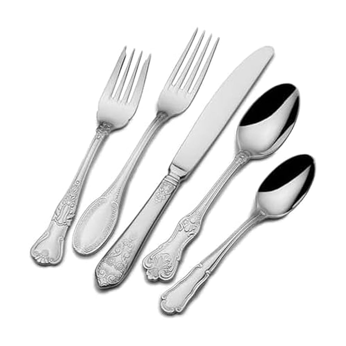 Wallace Hotel Cubiertos de Acero Inoxidable 18/10 - 77-Piece Flatware Set