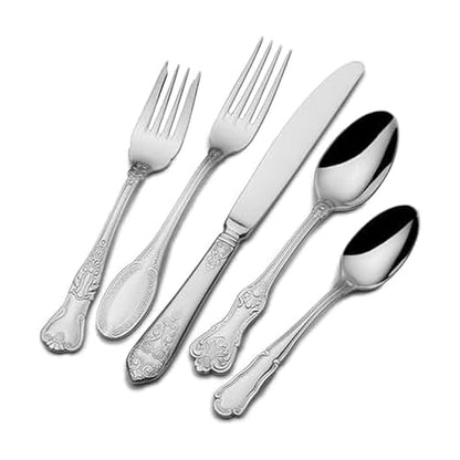 Wallace Hotel Cubiertos de Acero Inoxidable 18/10 - 77-Piece Flatware Set