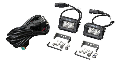 Piaa 25-02303 Serie 2000 LED blanco inundación / (paquete de 2)