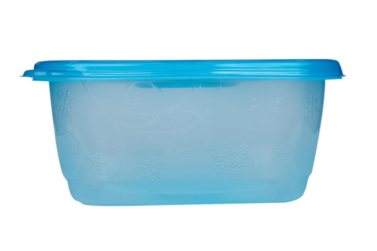 Gladware - Contenedores de almacenamiento de alimentos, grandes, rectangulares para uso diario, recipientes de almacenamiento de alimentos seguros para congelador, soporta hasta 64 onzas de alimentos,