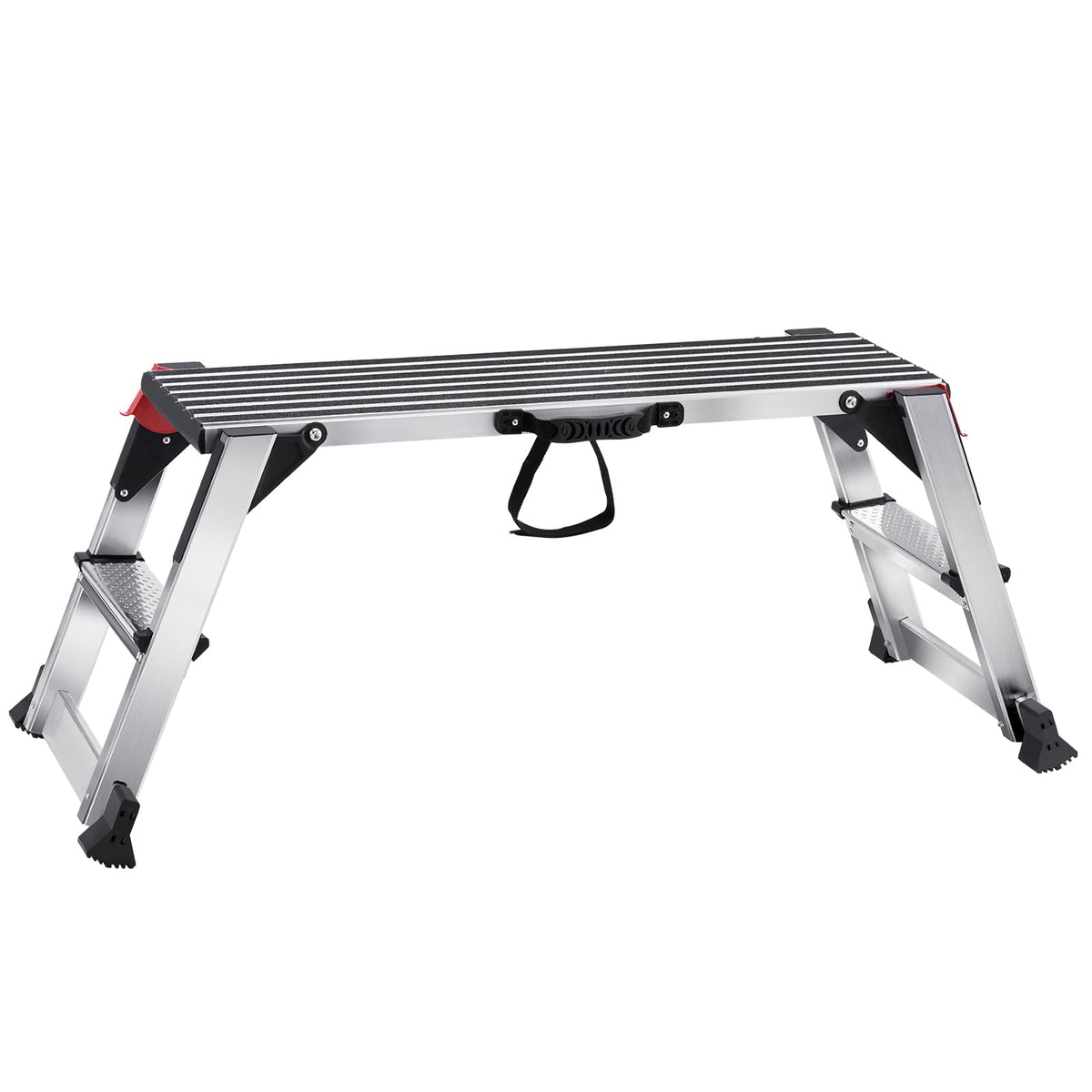 VEVOR - Plataforma de Trabajo Plegable, Escalera de Aluminio para Paneles de Yeso de 40 x 12 x 20 Pulgadas, Capacidad de Carga de 650 Libras, Banco de Trabajo Resistente con pies Antideslizantes, - 40x12x20