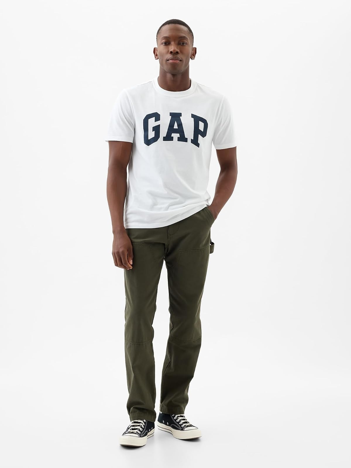 Gap Everyday - Playera con Logotipo Suave para Hombre