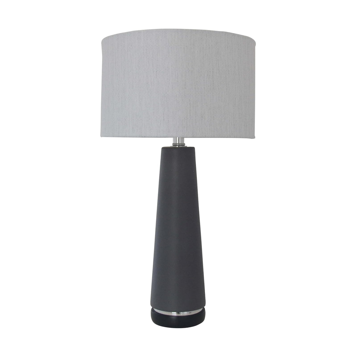 Luzerna CM-0309 Lámpara De Buro TAPPIO, Color Gris Acero Mate, 1 Unidad
