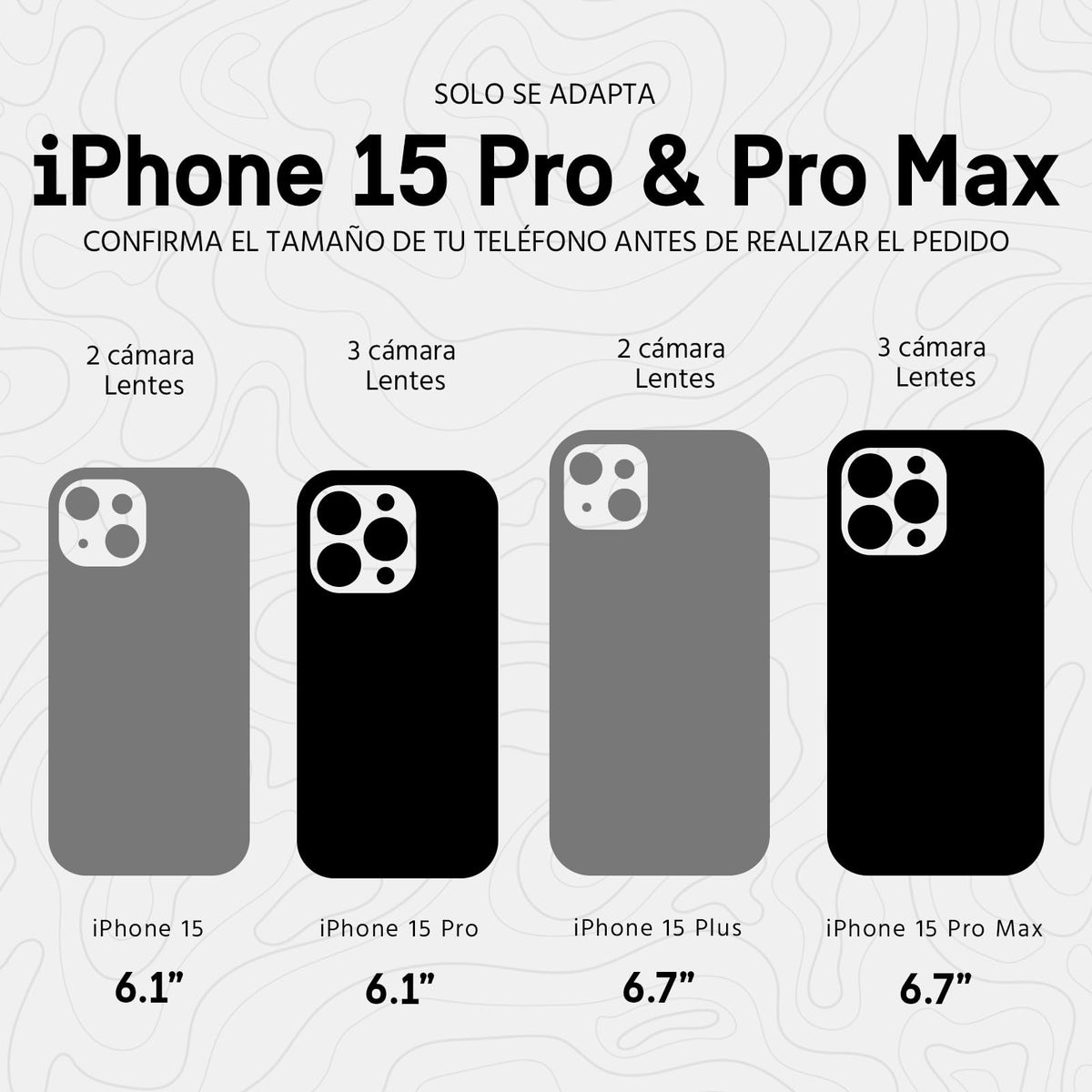 Pelican Protector de lente de cámara con anillos de aluminio para iPhone 15 Pro Max/ 15 Pro - Cristal templado 9H - Duradero, antirayaduras, antirrotura, visión HD con disparo nocturno - Negro