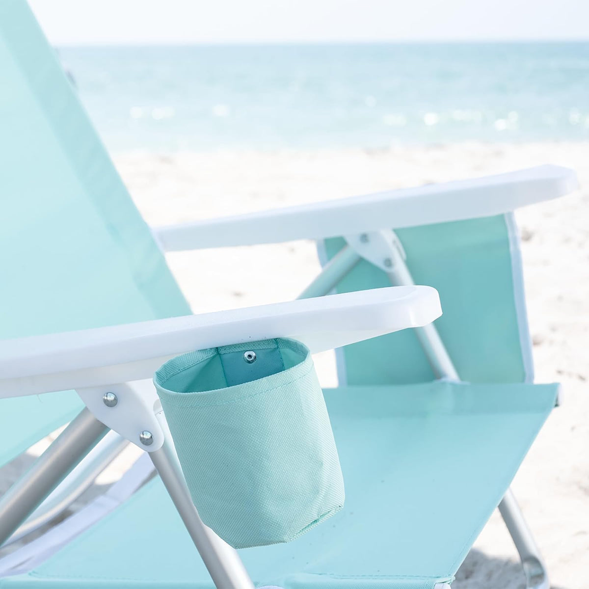 Caribbean Joe Chaby International Deluxe - Silla Plegable para Playa y Camping