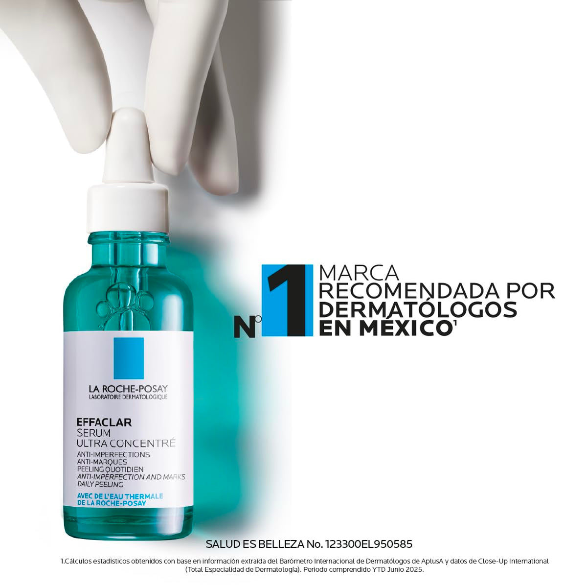 La Roche-Posay Effaclar Sérum Concentrado Facial Anti-Imperfecciones 30ml | Sérum Dermatológico, Trata y Corrige Imperfecciones, Purifica y Alisa la Piel, Con Ácido Glicólico y Salicílico/LHA