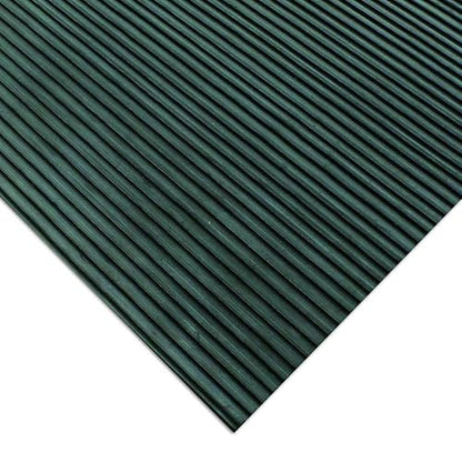 Alfombrillas de Goma Antideslizantes para Exteriores Rubber-Cal Ramp-Cleat – Alfombrilla de Piso de 1/8" x 3 pies x 8 pies