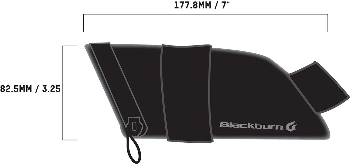 Blackburn Grid Bolsa para Asiento de Bicicleta Mediano Negro