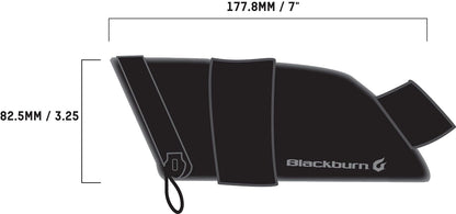 Blackburn Grid Bolsa para Asiento de Bicicleta Mediano Negro
