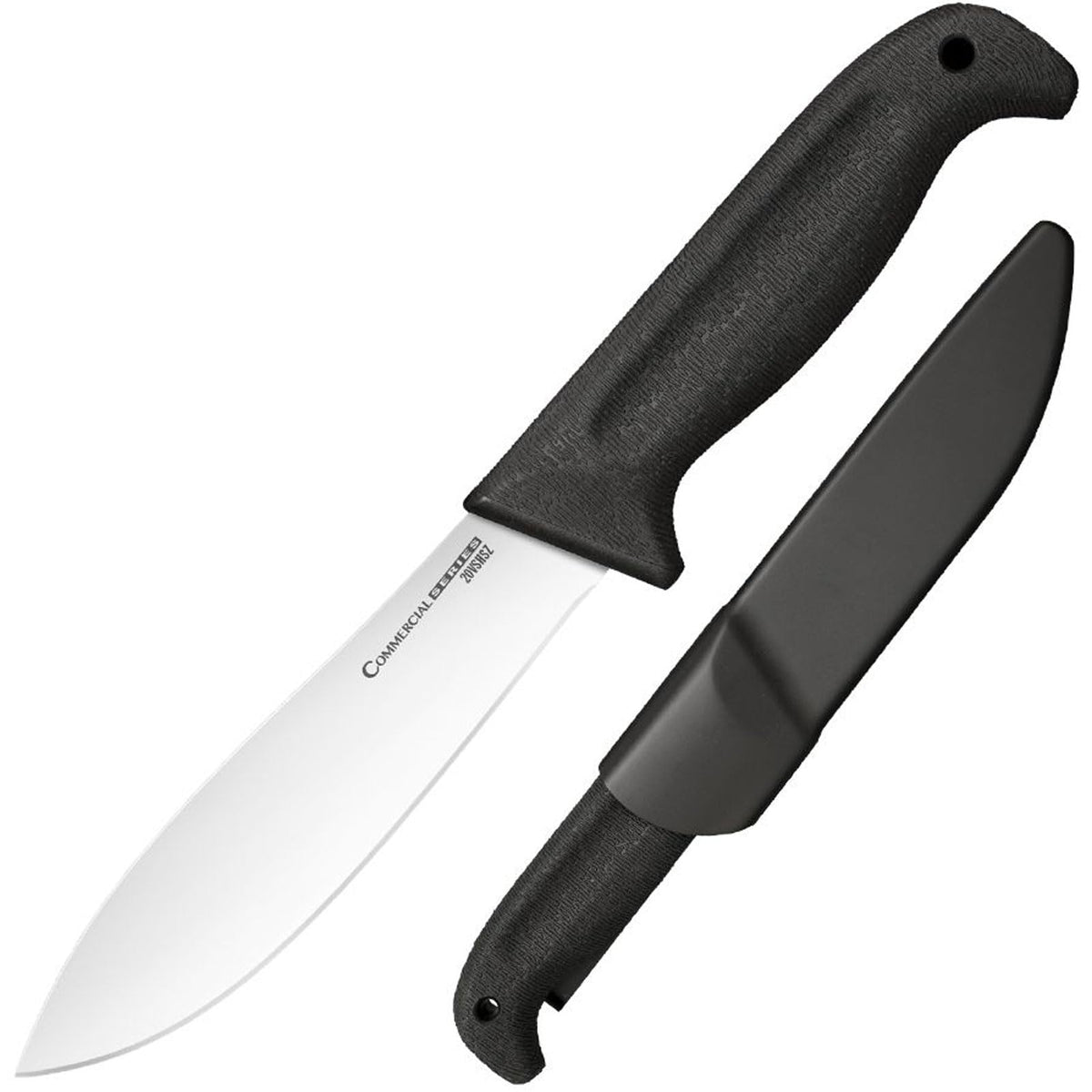 Cold Steel Commercial Series Cuchillo de Hoja Fija – Cuchillos Profesionales para Cocina, Caza, Pesca, carnicería, Chef, etc.