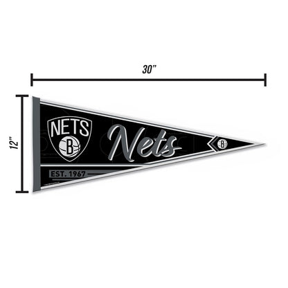Rico Industries NBA New York Knicks Classic - Banderín para decoración de pared de fieltro de 30,5 x 76,2 cm, ideal para decoración del hogar/habitación de cama/cueva de hombre
