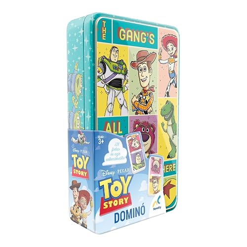 Novelty Dominó Toy Story, Incluye 28 Fichas