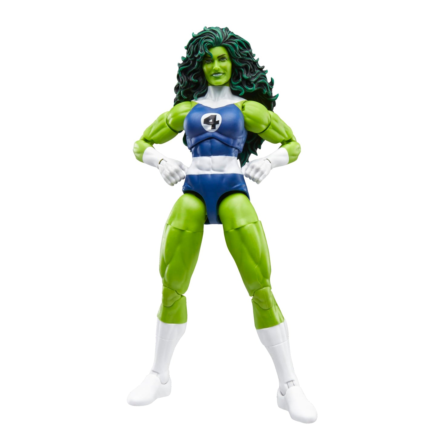 Marvel Legends Series She-Hulk, Figura de acción Inspirada en los cómics de Los Cuatro Fantásticos