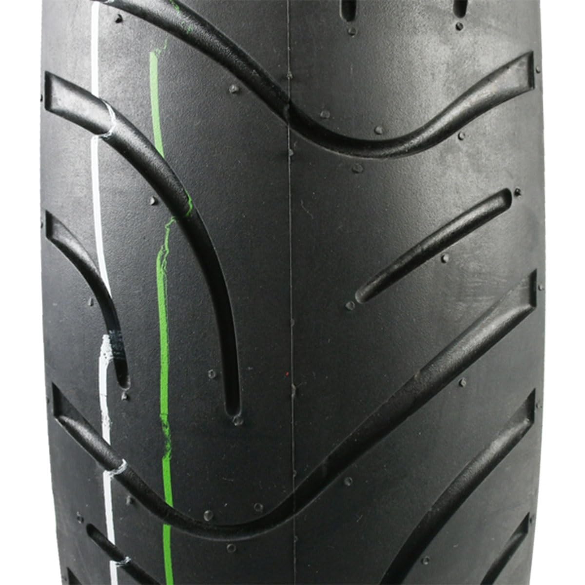 Italika Llanta Cara Blanca 120/70-12 TL para Motocicleta, Negro F14010225