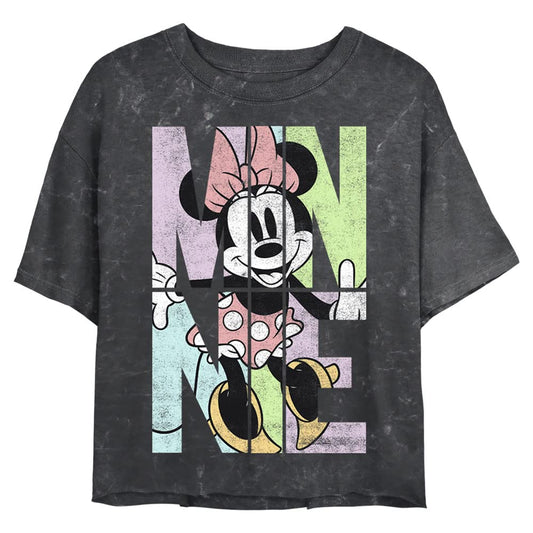 Disney Relleno de Nombre de Minnie CamisetaMujer
