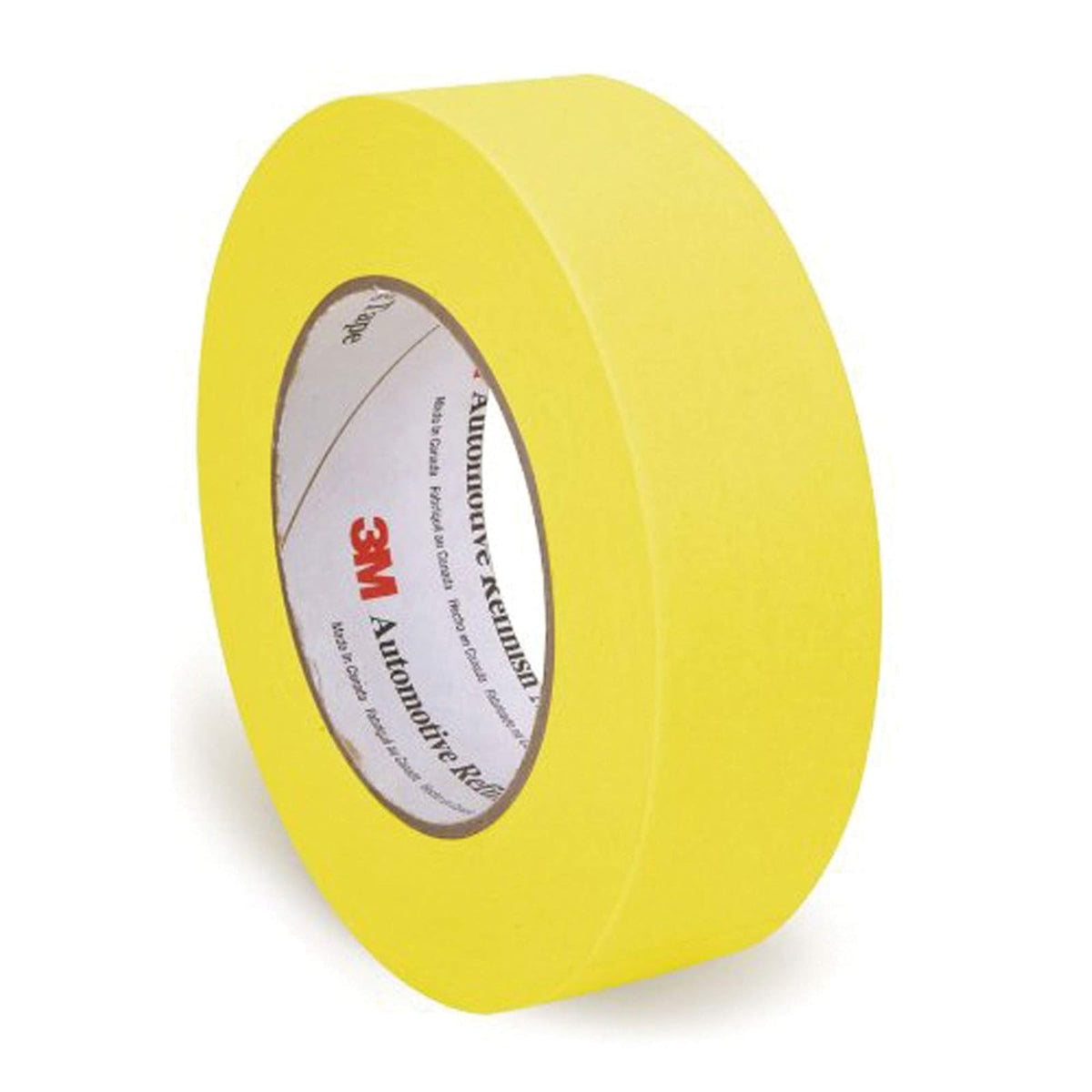 3M Automotive Mrefinish Masking Tape - Cinta de Carrocero, Amarillo, 36 mm x 55 m, 1 unidad