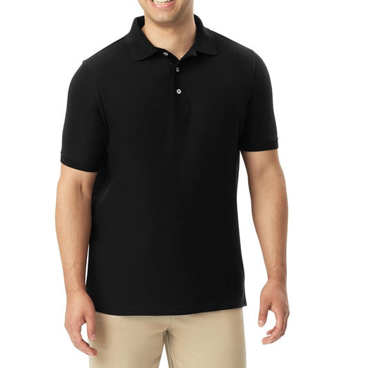 French Toast Boys' Short Sleeve Pique Polo