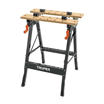 Truper MT-100, Mesa de trabajo multiusos base plegable a 0°, 45° y 90°