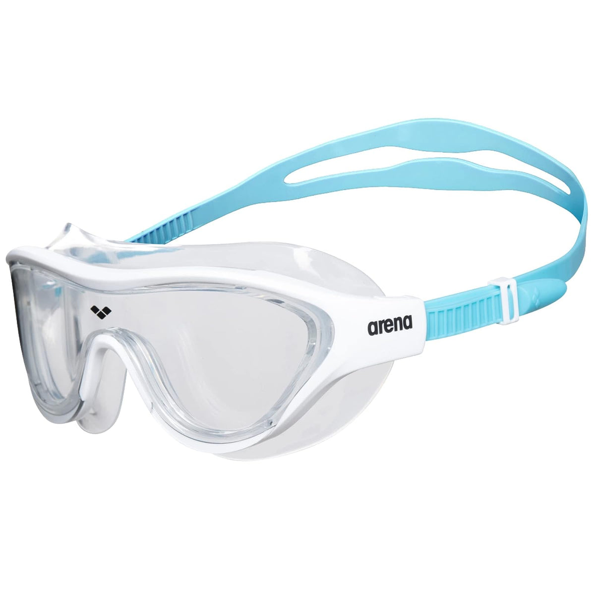 Arena The One Mask Jr Máscara de Natación Infantil - The One Mask Jr - anteojos de natación juveniles para niños y niñas - talla única - azul, transparente, (Clear - Light Blue)