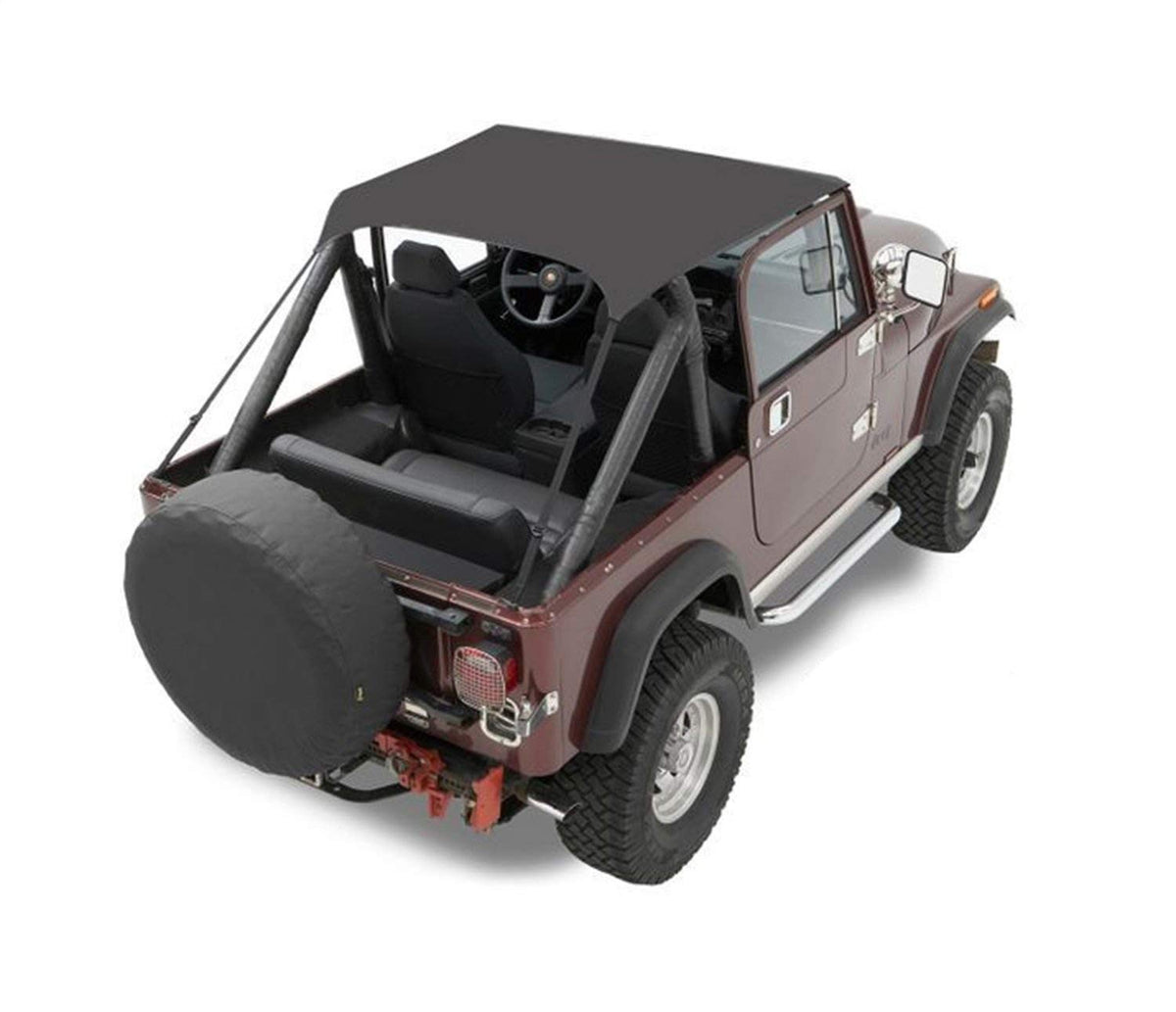 Bestop Bikini Targa Removible Tradicional - Jeep CJ7 76-86, Scrambler CJ8 81-85, Wrangler YJ 87-91 Bronceado