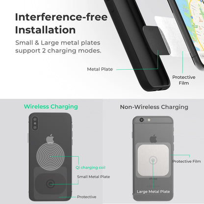 iOttie iTap 2 Soporte magnético para salpicadero de Automóvil || Cuna para Samsung Galaxy S22, Google Pixel 7, Motorola Moto G, OnePlus 10, Sony Xperia y Otros Smartphones Android