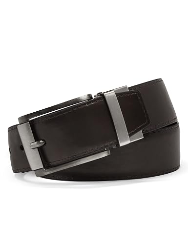Steve Madden Cinturón de piel reversible para uso diario Cinturn para Hombre