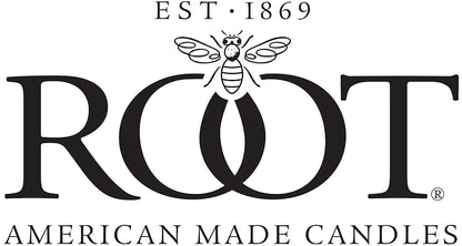 Root Candles Honeycomb Veriglass Scented Beeswax Blend Candle, Small, English Lavender