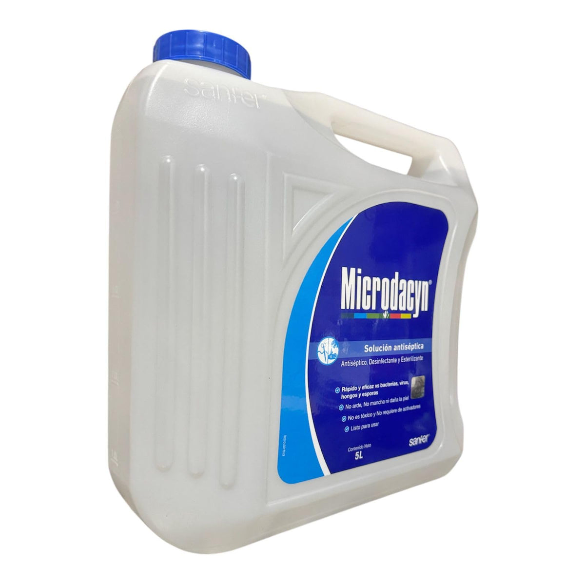 Microdacyn Solución Esterilizante Alto Nivel Hospitalario Sin Alcohol | Antiséptico, desinfectante y esterilizante de alto nivel, uso hospitalario, amplio espectro, sin glutaraldehído