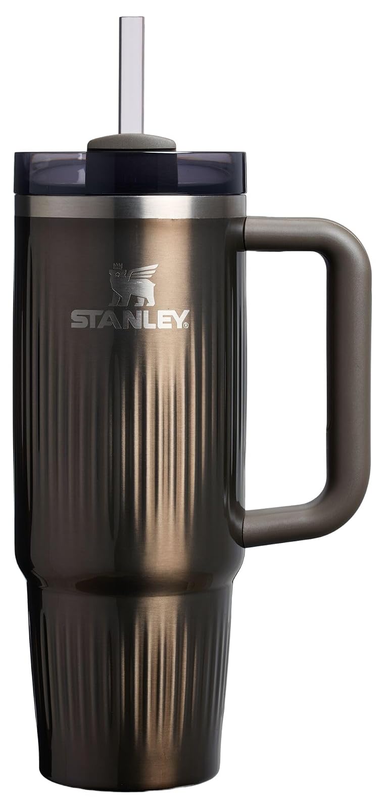 Stanley Quencher H2.0 Vaso con Asa y Popote, 40 oz - gris