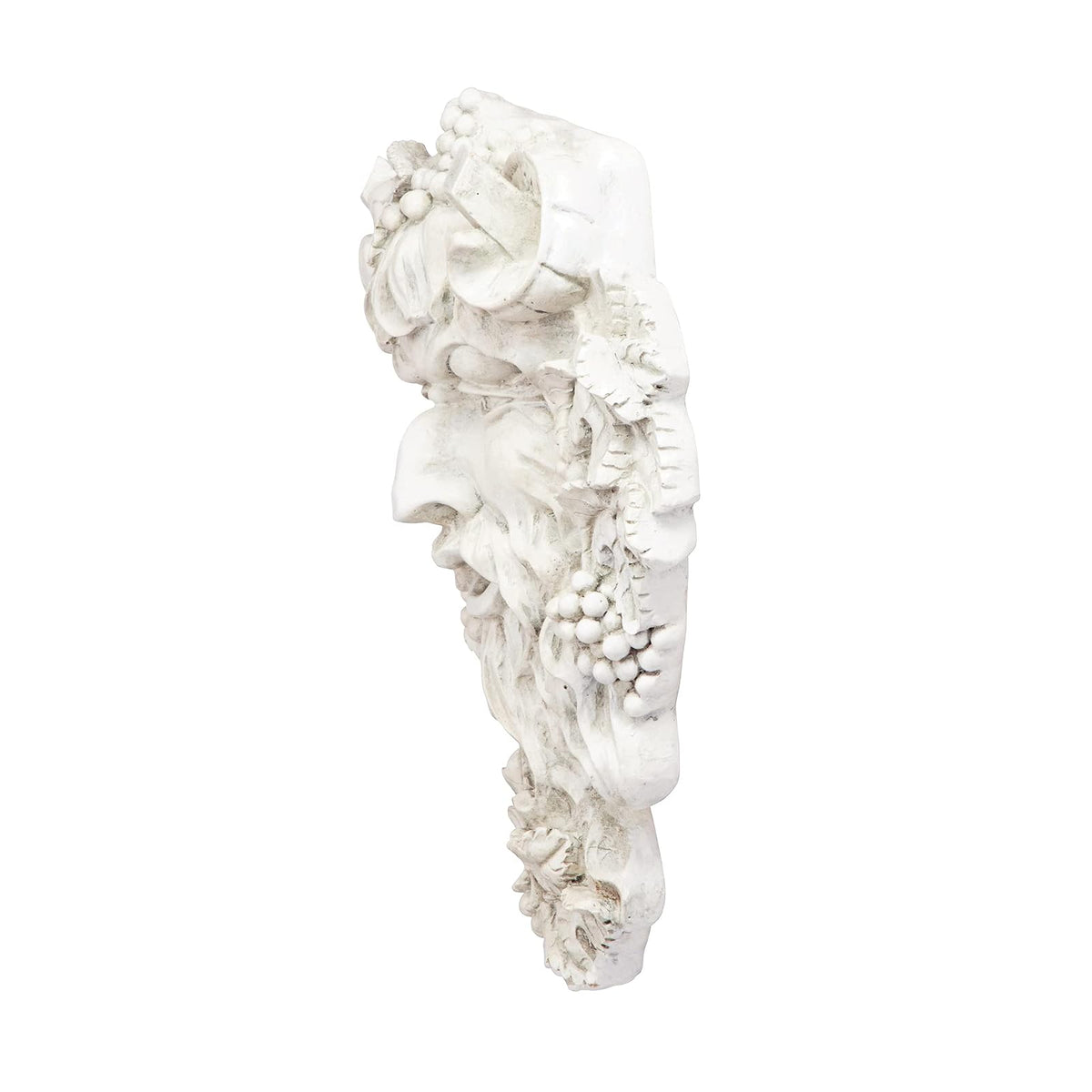 Design Toscano Bacchus, God of Wine Greenman Wall Sculpture, Medium, 12 Inch, Polyresin, Antique Stone