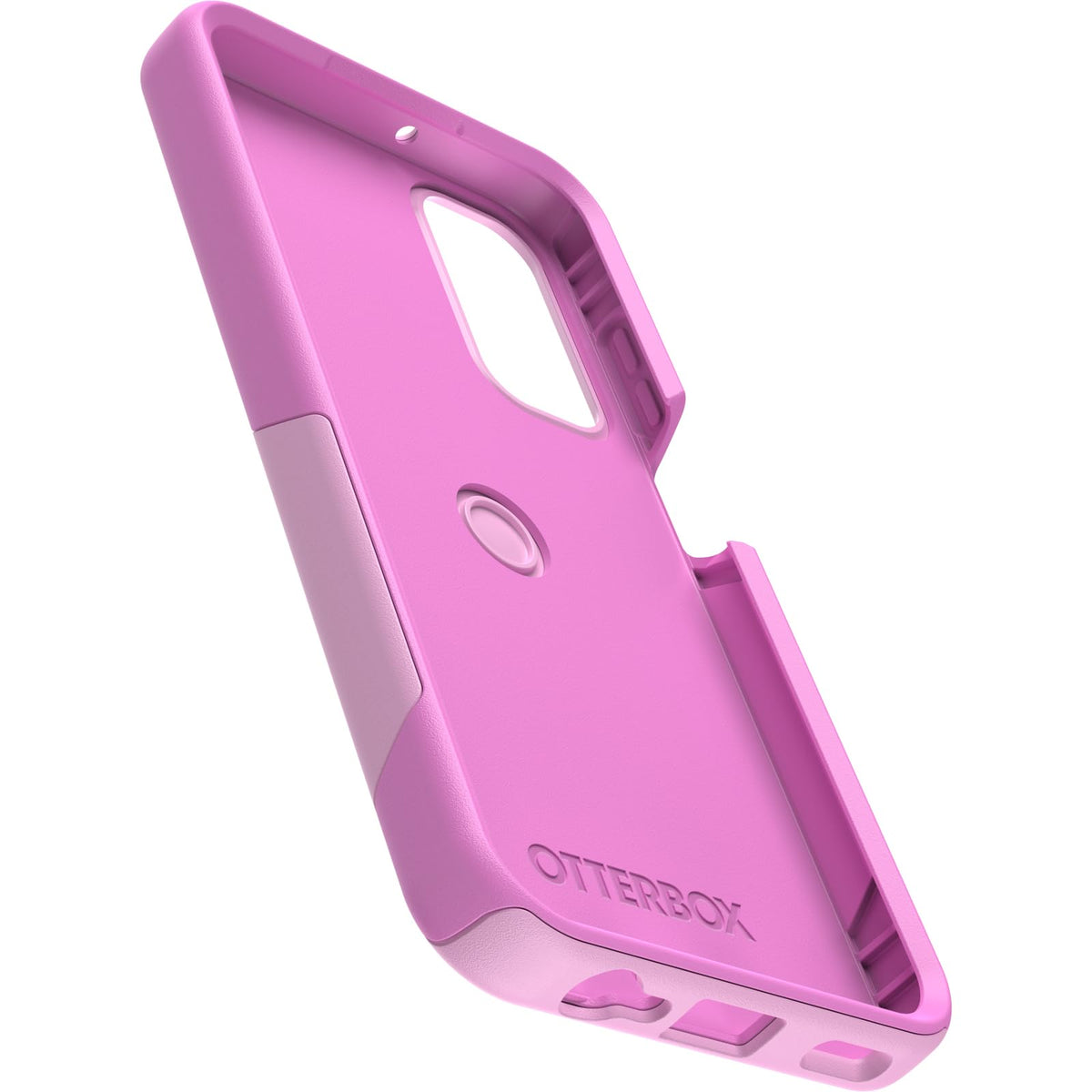 OtterBox - Funda para Samsung Galaxy A15 5G Commuter Series Lite - Run Wildflower (Rosa), Delgada y Resistente, Apta para el Bolsillo, con Acceso Abierto a Puertos y Altavoces (sin Cubiertas de
