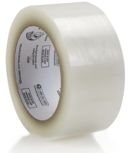Pato marca estándar Grade cinta de embalar, Paquete de 4, Clear/Standard