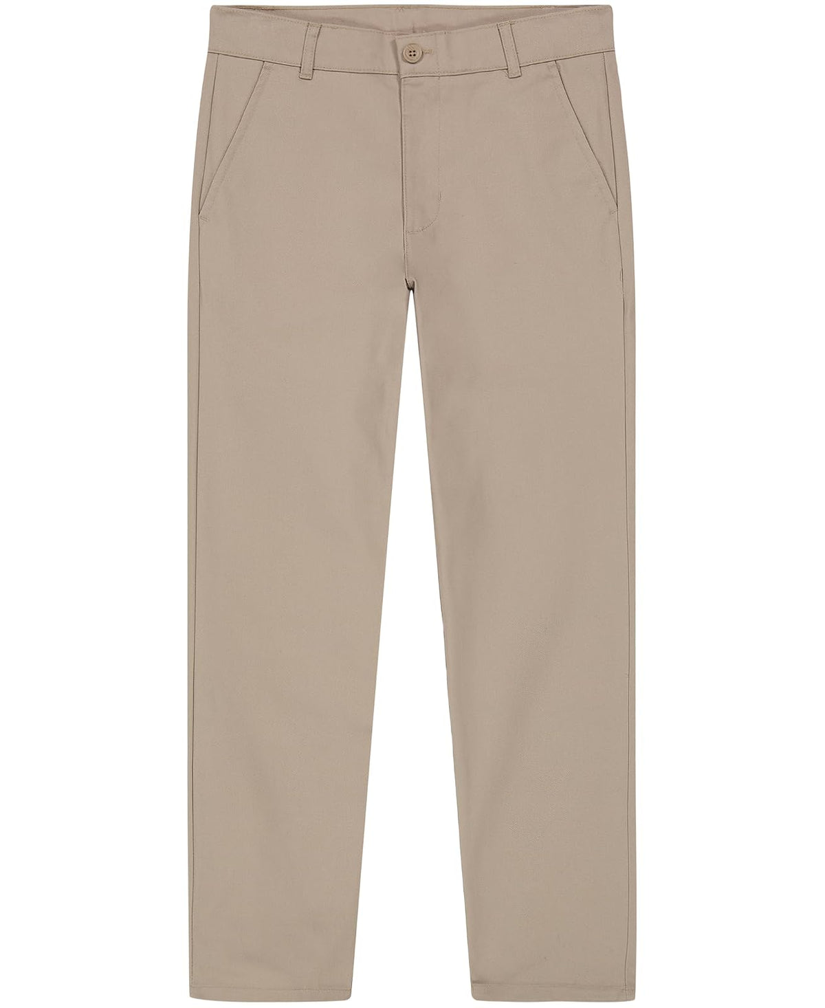 Nautica Pantalón de Sarga Escolar para Niño - Niños grandes - M - Caqui (Su Khaki)