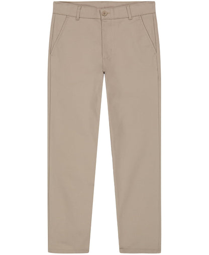 Nautica Pantalón de Sarga Escolar para Niño - Niños grandes - M - Caqui (Su Khaki)