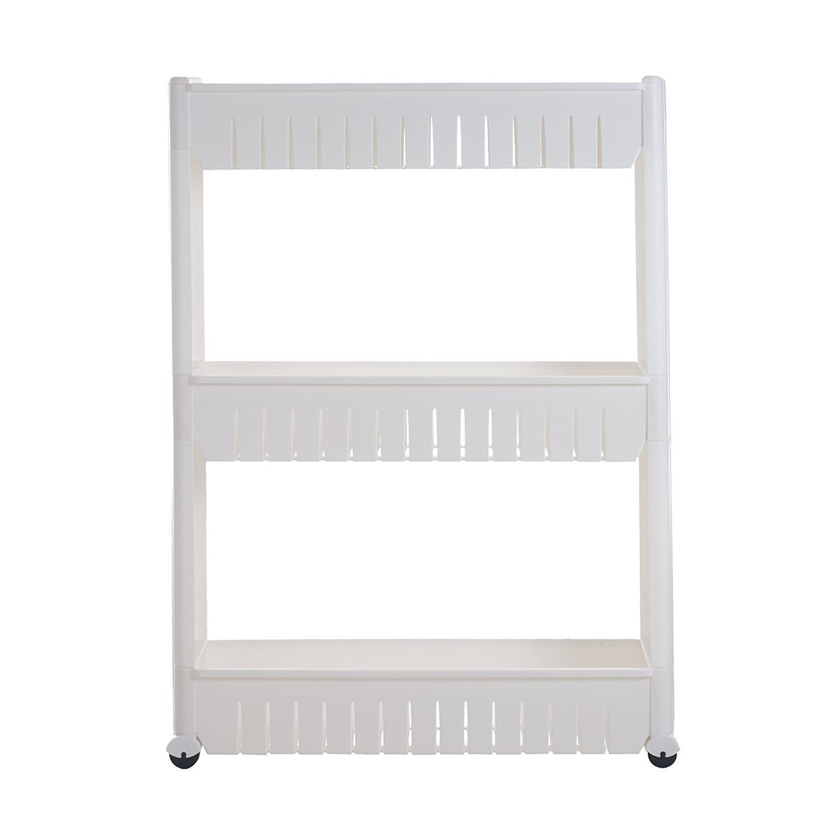 Lavish Home - Carrito de almacenamiento de 4 niveles con ruedas