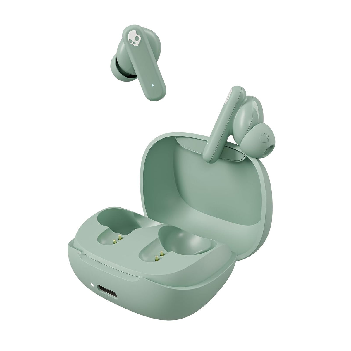 Skullcandy Smokin' Buds Auriculares Inalámbricos In-Ear, 20 h de Autonomía - Verde Claro