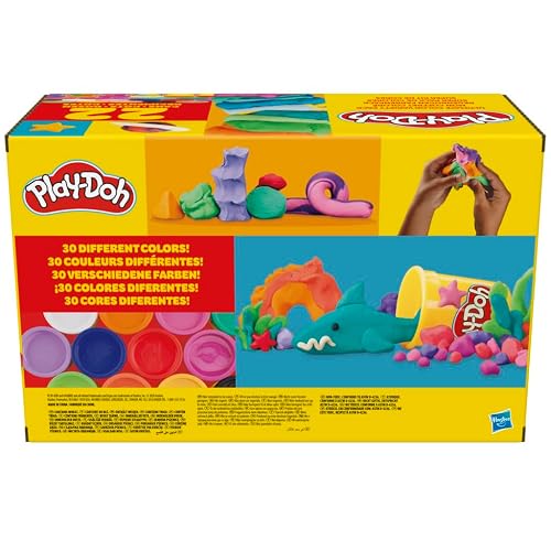 Play-Doh Súper Pack De Colores - 22 Latas De Masa Para Moldear, Manualidades Y Actividades Creativas