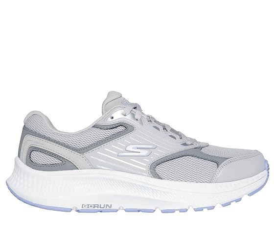 Skechers Go Run Consistent 2.0 Advantage - Tenis para Mujer | Plantilla Goga Cooled - Alfombrilla de colchón ultraligero, tecnología M-Strike, piel y malla superior