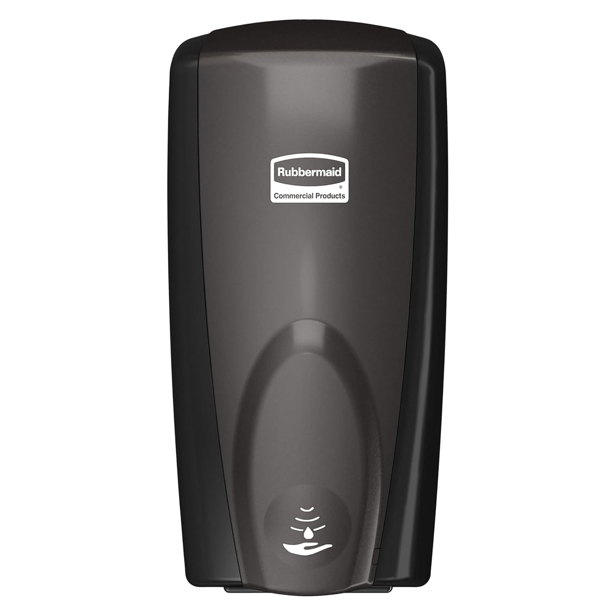 Rubbermaid Commercial Products - Dispensador de jabón y desinfectante para Manos AutoFoam Color Negro Perla sin Contacto para Montaje en Pared Funciona con Pilas para baños en oficinas/hoteles