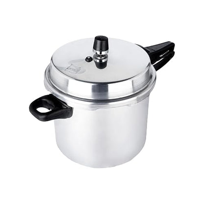 Ekco | Olla Express 8 Litros Classic Aluminio con 6 Sistemas de Seguridad | Cuerpo y tapa de aluminio, Cocción rápida, Certificado NOM, Cocina saludable