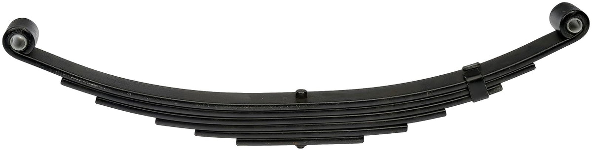 Dorman 929-1052 - Resorte de hoja de remolque, ojo/ojo, 1 3/4 pulgadas de ancho, 30 pulgadas de largo, arco de 4 5/8 pulgadas, 6 hojas, capacidad de 2500 libras