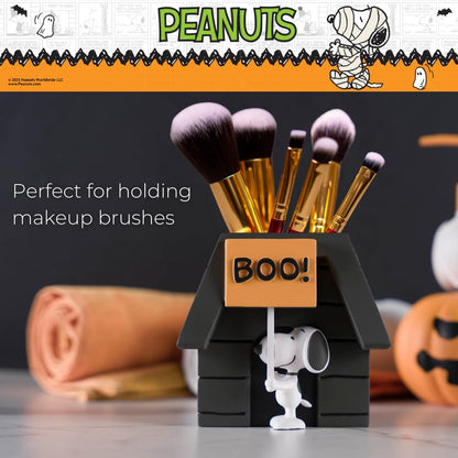 Peanuts Snoopy - Soporte para Cepillo para Polvo de Dientes de Halloween – Brochas de Maquillaje y bolígrafos (Producto Oficial de Cacahuetes) por Franco Collectibles