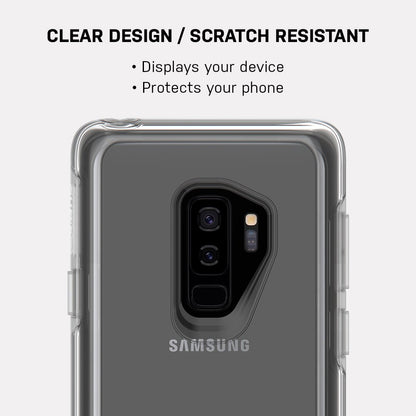 Otterbox 77-58098 Case for Samsung Galaxy S9+, Symmetry Clear Series, Inside The Lines (Clear/Inside The Lines Graphic)