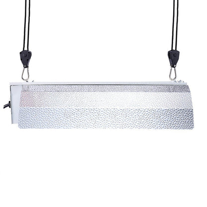 iPower 2-Pack 45-watt multi-spectrum LED Luz de crecimiento para plantas Crecimiento y Floración, la única isoladted diseño LED driver de mercado, Trinquete de cuerda, Negro