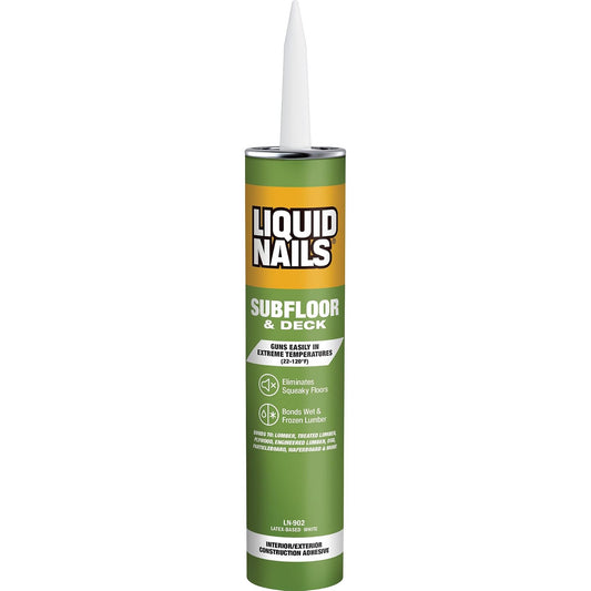 Liquid Nails LN902 VOC - calcomanía para subsuelos y construcción de 10 onzas