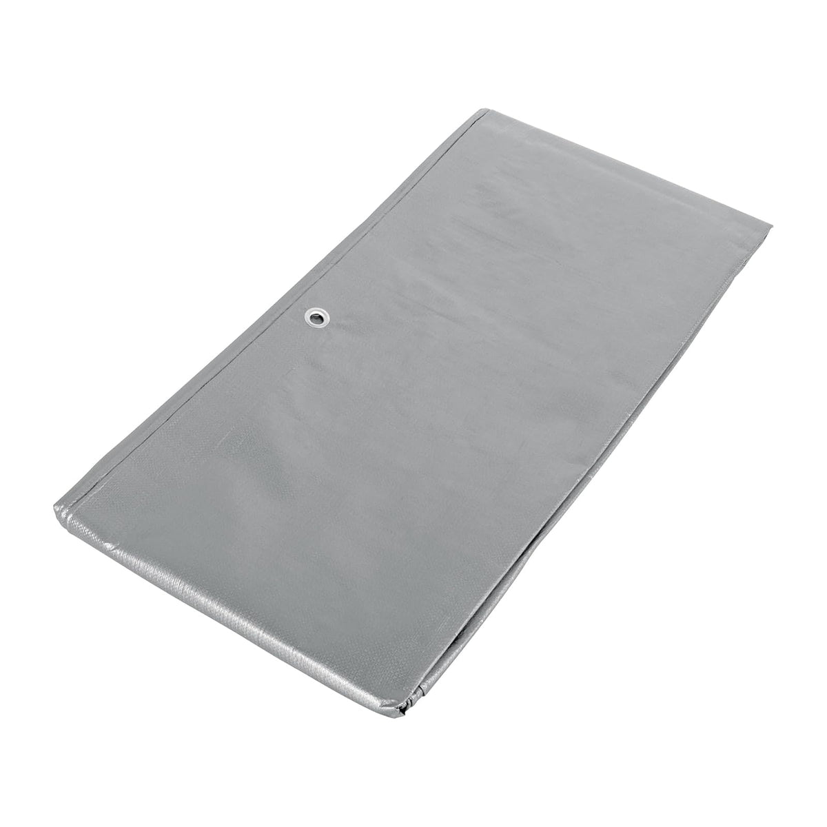 Truper Lona Reforzada con Ojillos de Aluminio - Lona - 2 x 3 m - Gris